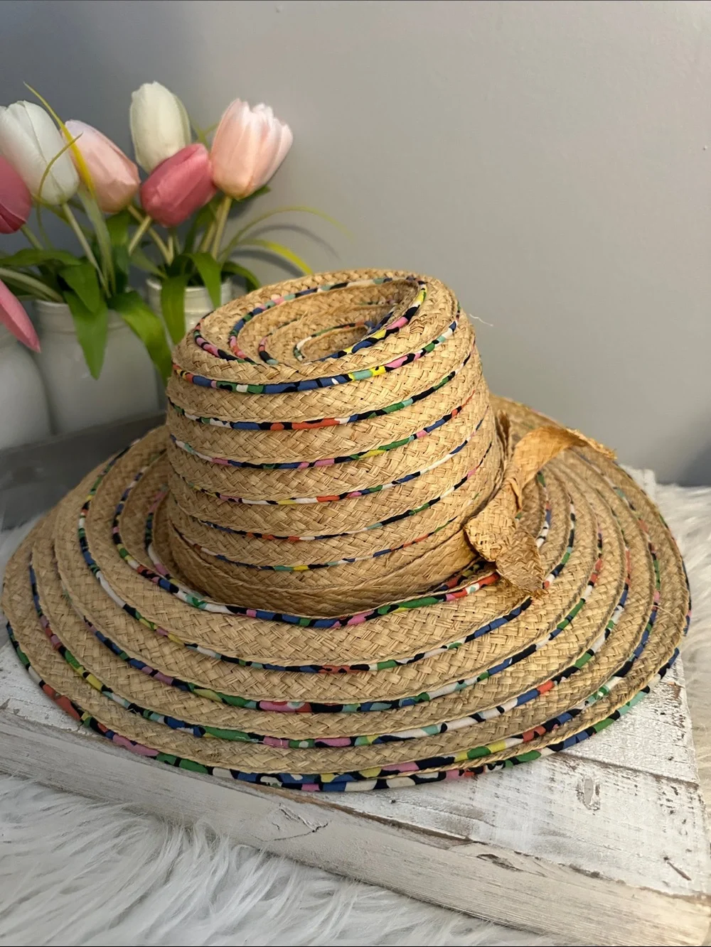Kate spade hats off straw hat